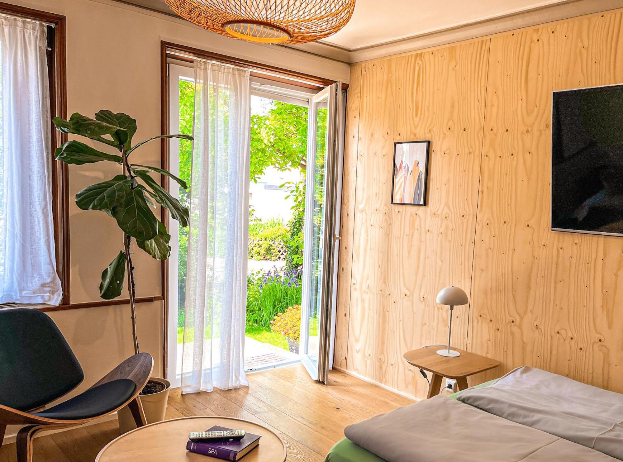 Hacienda Flats - Wunderschoene Ferienwohnungen Am Seewald FDH Szoba fotó